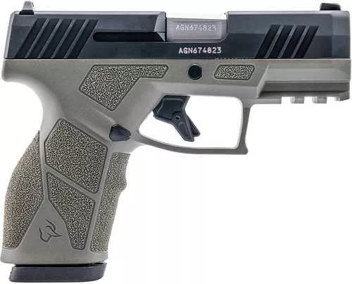 Taurus GX2 Pistol 9mm Luger 3.37" Barrel 10Rd Black Sldie OD Green Finish