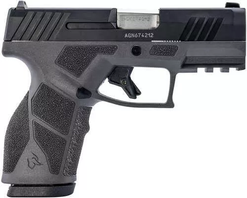 Taurus GX2 Pistol 9mm Luger 3.37" Barrel 10Rd Black Slide Gray Finish