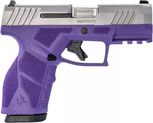 Taurus GX2 Pistol 9mm Luger 3.37" Barrel 13Rd Stainless Slide Dark Purple Finish