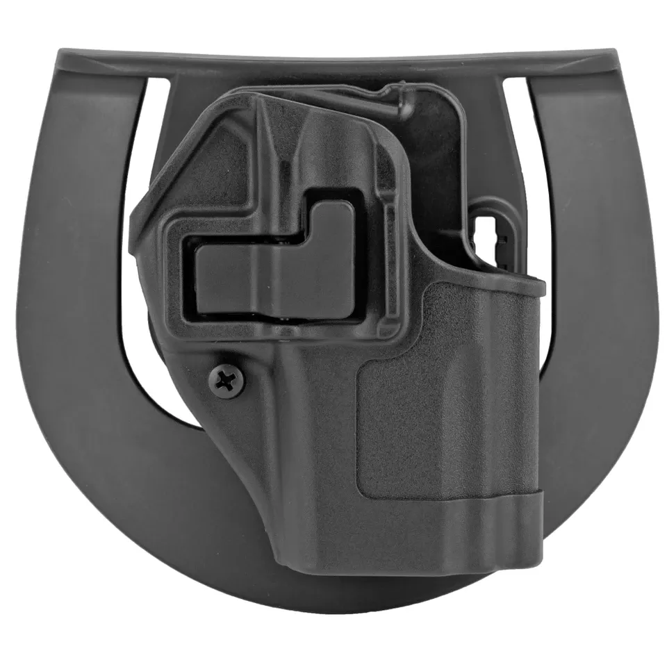 Taurus PT111 Right-Handed BH Serpa CQC Holster with Paddle Attachment - Black