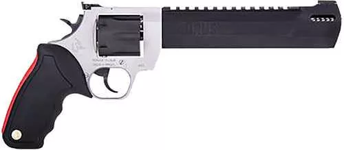Taurus Raging Hunter Large Frame 500 S&W Mag 5rd 10" Matte Black Ported/Target Crown Barrel, Matte Black Cylinder, Matte Stainless Steel Frame, Black Rubber Grip