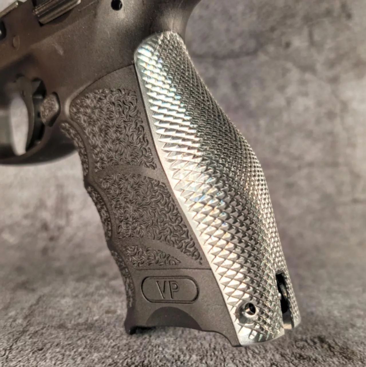 Taylor Freelance HK VP9 Death Grip Backstrap – Aluminum