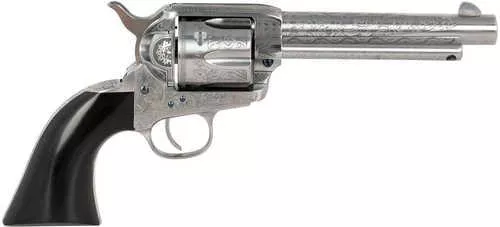 Taylors & Company 1873 Cattleman Revolver 357 Magnum 5.5" Barrel 6Rd Silver Finish
