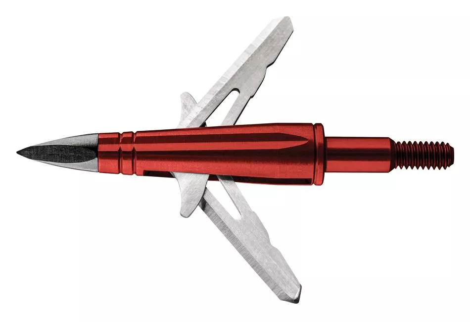 Ten Point EVO-X CenterPunch Broadhead (Rear Deploying) Red 3/pk