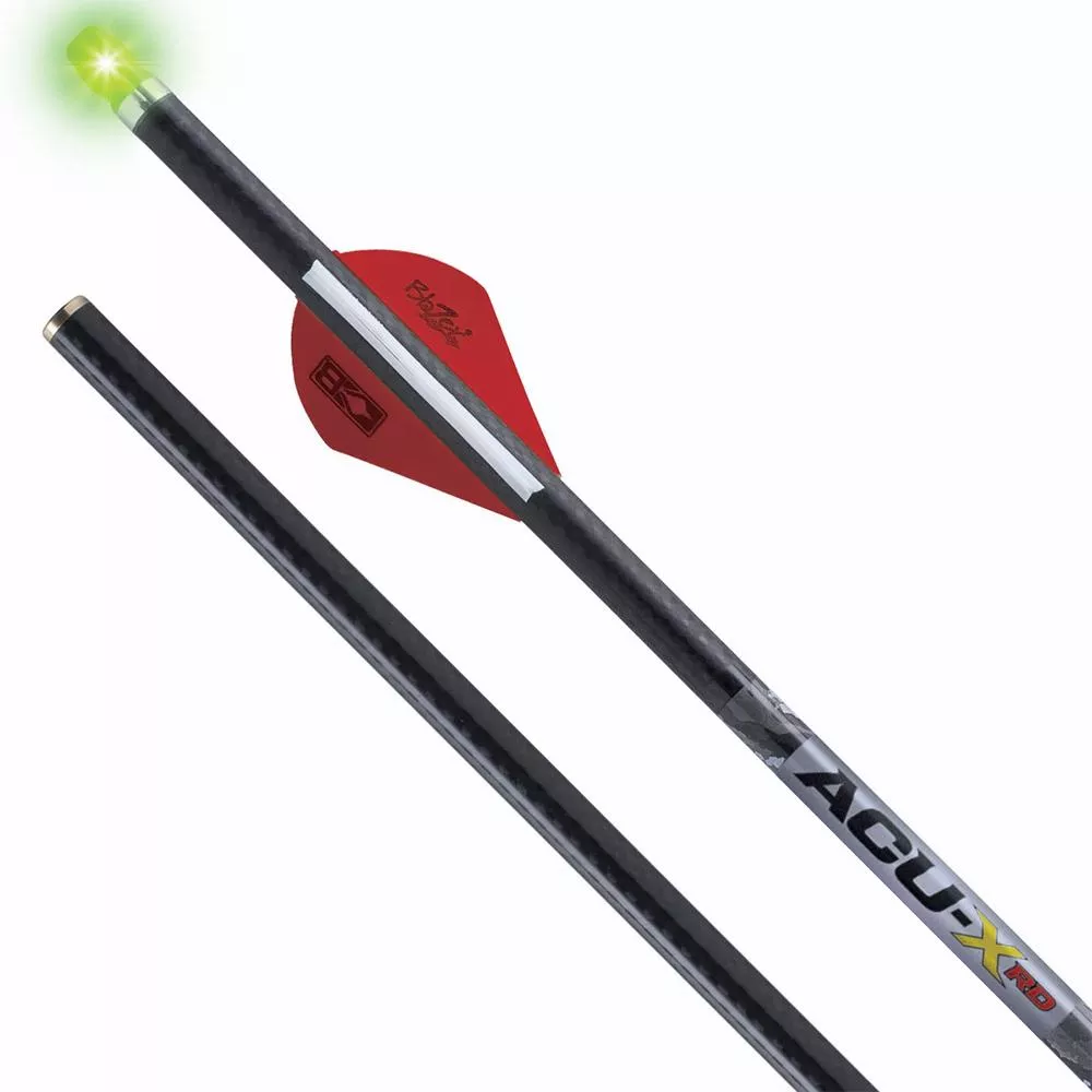 TenPoint ACU-X Lighted RD Premium Carbon Arrows for Rail-less Reverse-Draw Crossbows 20″ .001″ 3/ct