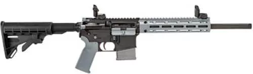 Tippmann Arms M4-22 LTE Accent Rifle 22 Long Rifle 16" Barrel 10Rd Black With Gray Finish