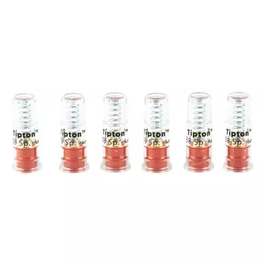 Tipton Snap Caps | Translucent Red | 38 Special/357 Magnum | 6-Pack | 321398