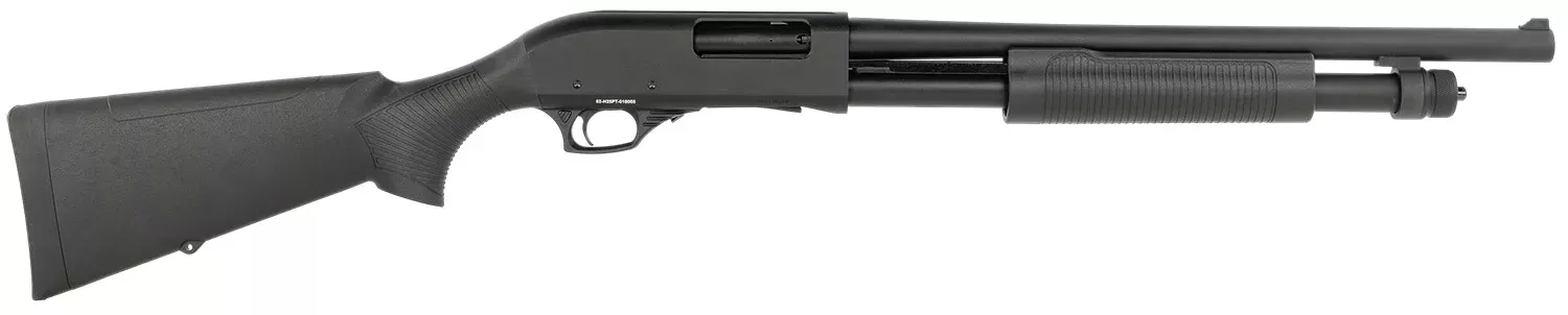 Tokarev USA 21000426 TX 112 TX1 Pump 3″ 18.50″ Black Cylinder Bore Barrel Black Anodized Fixed