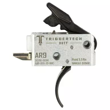 Triggertech AR9 Duty Curve 3.5 lb Trigger, Black