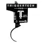 TriggerTech K84SBB25NNK FieldSingle-Stage Curved Trigger with 2.50-5 lbs Draw Weight & Black PVD Finish for Kimber M84