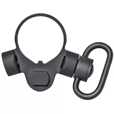 TROY Industries M4 Sling Mount | Black Finish | Quick Detach Swivel | SMOU-M4S-00BT-00