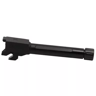 True Precision TPRCSN Barrel | 9MM | Threaded 1/2×28 | Fits Sig P320 X-Compact | Nitride Finish | Black | TP-P32XCB-XTBL