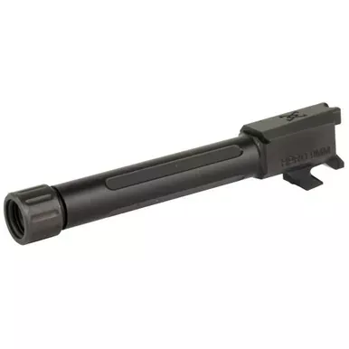 True Precision TPRCSN Barrel | 9MM | Threaded 1/2×28 | Fits Springfield Hellcat Pro | Nitride Finish | Black | TP-SHCPB-XTBL