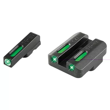 TRUGLO Brite-Site TFX | Sight | Fits CZ 75 Series | Tritium /Fiber-Optic | Day/Night Sight | 24/7 Brightness | TG-TG13CZ1A