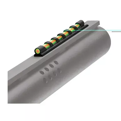 TRUGLO Glo-Dot Universal Sight | Fits All Vent Rib Shotguns | Red/Green | Extremely low profile | CNC Machined | TG-TG90D