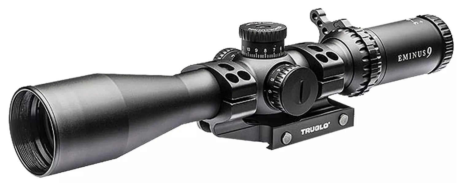 TruGlo TG-8541TLR Eminus Black Anodized 4-16X44MM 30mm Tube Dual Illuminated (Green/Red)TacPlex MOA Reticle