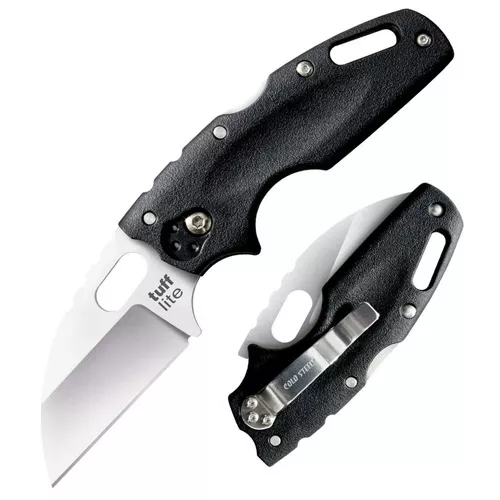 TUFF LITE PLAIN EDGE – DROP POINT, BLACK