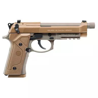 Umarex Beretta M9A3 | Fully-Automatic Air Pistol | 177 BB | 330 Feet Per Second | Matte Finish | Flat Dark Earth | 18 Rounds | 2253024