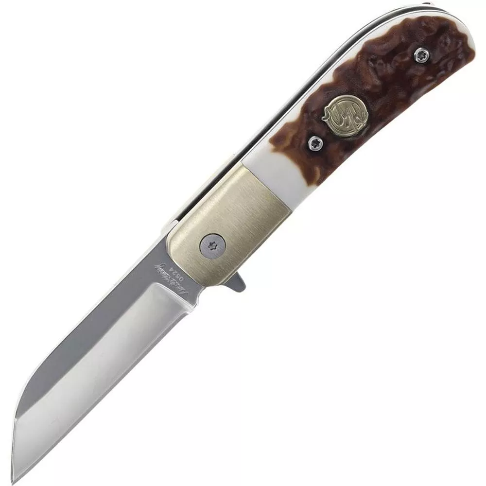 Uncle Henry Next Gen 6UH Folding Knife 2-7/10″ Drop Point Blade Staglon Box