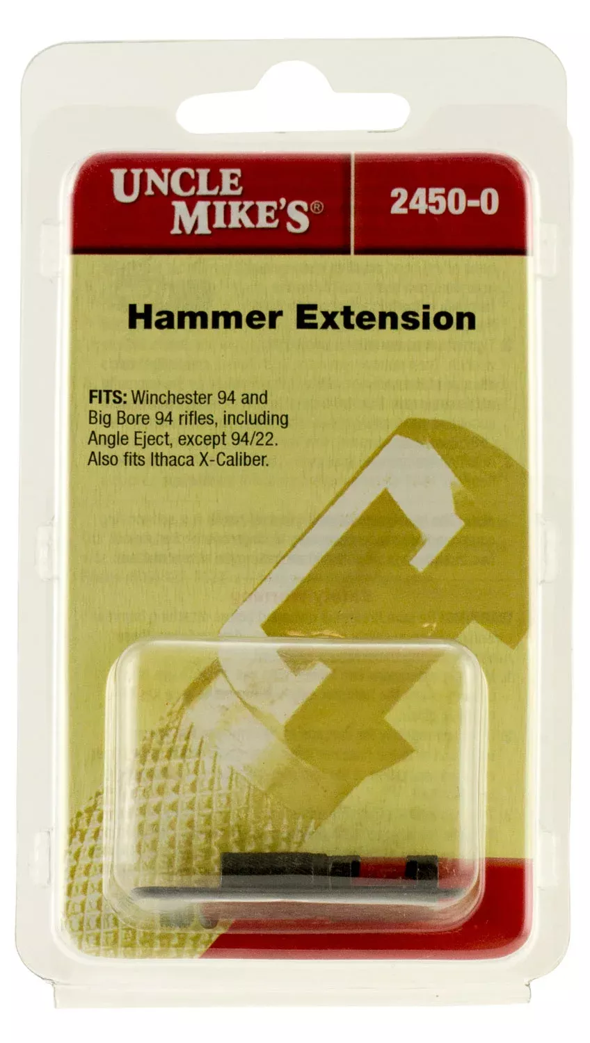 Uncle Mike’s 24520 Hammer ExtensionMarlin (1957-1982) Lever Black Steel