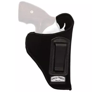 Uncle Mike’s Inside The Pant Holster | Size 5 | Fits Large Auto With 5″ Barrel | Left Hand | Black | 89052