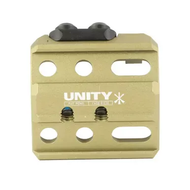 Unity Tactical FUSION | Micro Hub Base | Anodized Finish | Flat Dark Earth | FUS-MHF