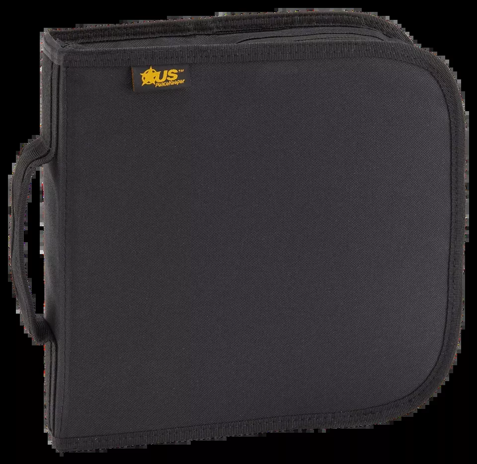US PeaceKeeper P26208 Single Handgun Case - Black Polyester