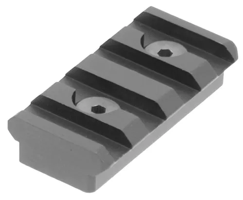 UTG Pro MTURS04S 4-Slot KeyMod Picatinny Rail SectionBlack Anodized