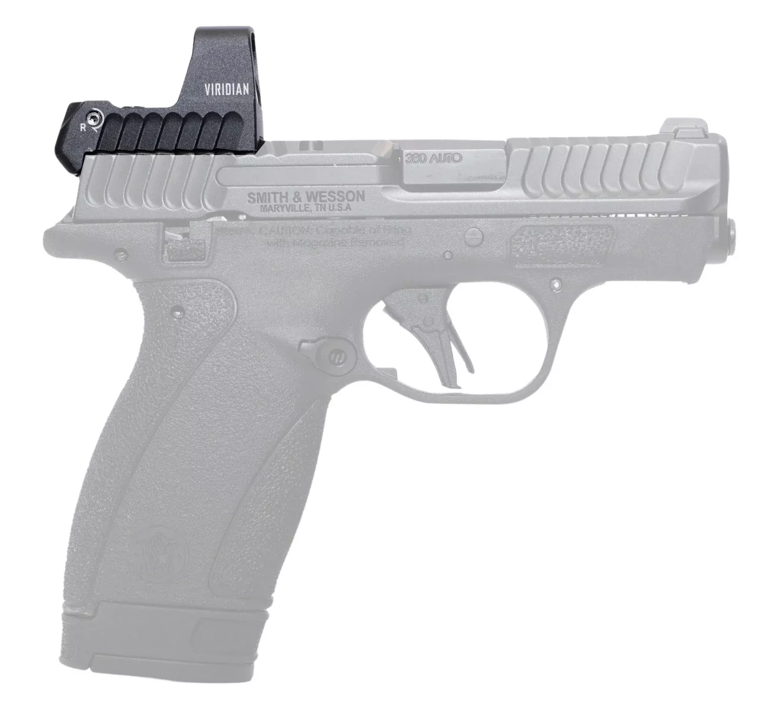 Viridian 9810186 RFX CustomBlack 1x16mm Fits S&W Bodyguard 2.0