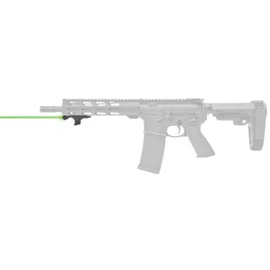 Viridian Weapon Technologies HS1 | Hand Stop | Green Laser | Includes M-Lok mounting hardware | Double Pressure Activation Buttons | Adjustable Windage and Elevation | Black | 912-0031