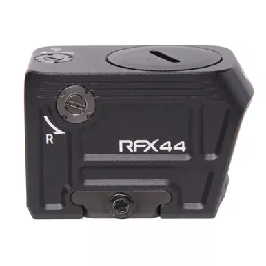Viridian Weapon Technologies RFX | Reflex Sight | 5 MOA Green Dot | 1X44mm Objective | Black | ACRO Footprint | Includes Low Mount | 981-0112