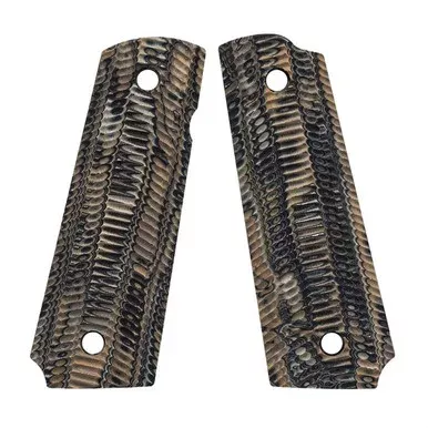 Vz Grips 1911 Government Alien Hyena Brown Burl