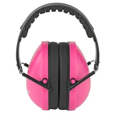 Walker’s Folding Earmuff | Pink | 1 Pair | Will Not Fit Adults | Ideal For Smaller Heads | GWP-YWFM2-PNK