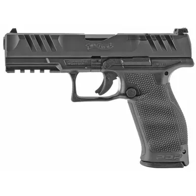 Walther PDP | Handgun | Optics Ready | 4” Barrel | 9mm | NOT ON CA HANDGUN ROSTER | 18 Rounds | Black | 2851237
