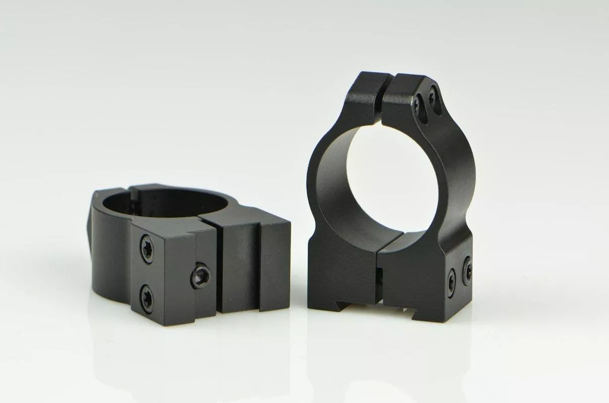 Warne Maxima Fixed (16mm Dovetail) Scope Ringmount with Grooved Receiver Fits CZ527 1″ Medium Matte