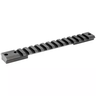 Warne Tactical 1 Piece Base | Fits Remington Long Action | with 20 MOA Incline | Matte Finish | M674-20MOA