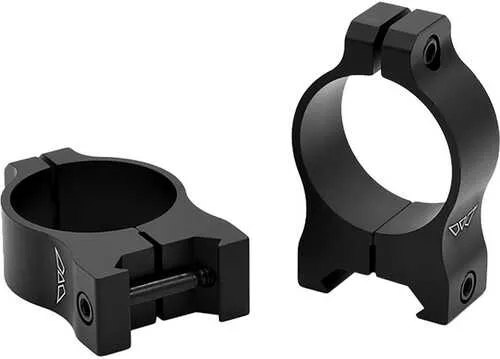 Warne Vapor Aluminum Scope Rings Matte Black 30mm Medium
