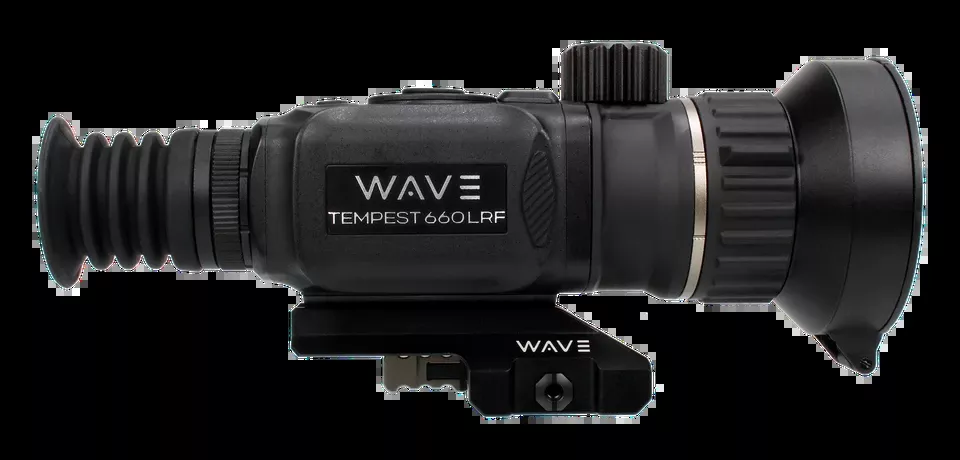 Wave WTS300 Tempest 660D LRF Thermal Scope 3.4x60mm, 640x512 Resolution, 12 Microns, 50 Hz