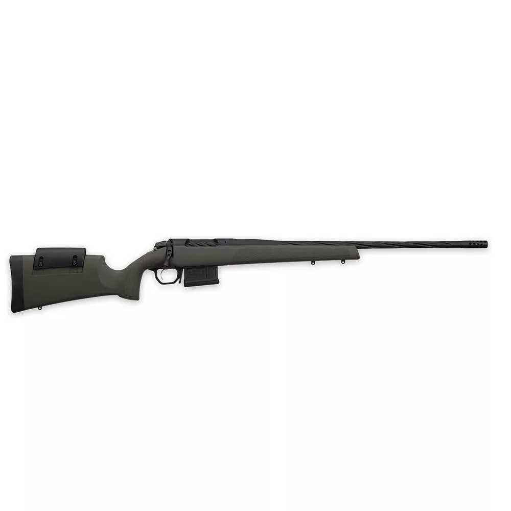 Weatherby 307 Range XP Rifle 6.5 Creedmoor 5rd Magazine 22″ Barrel + 2″ Brake OD Green Stock