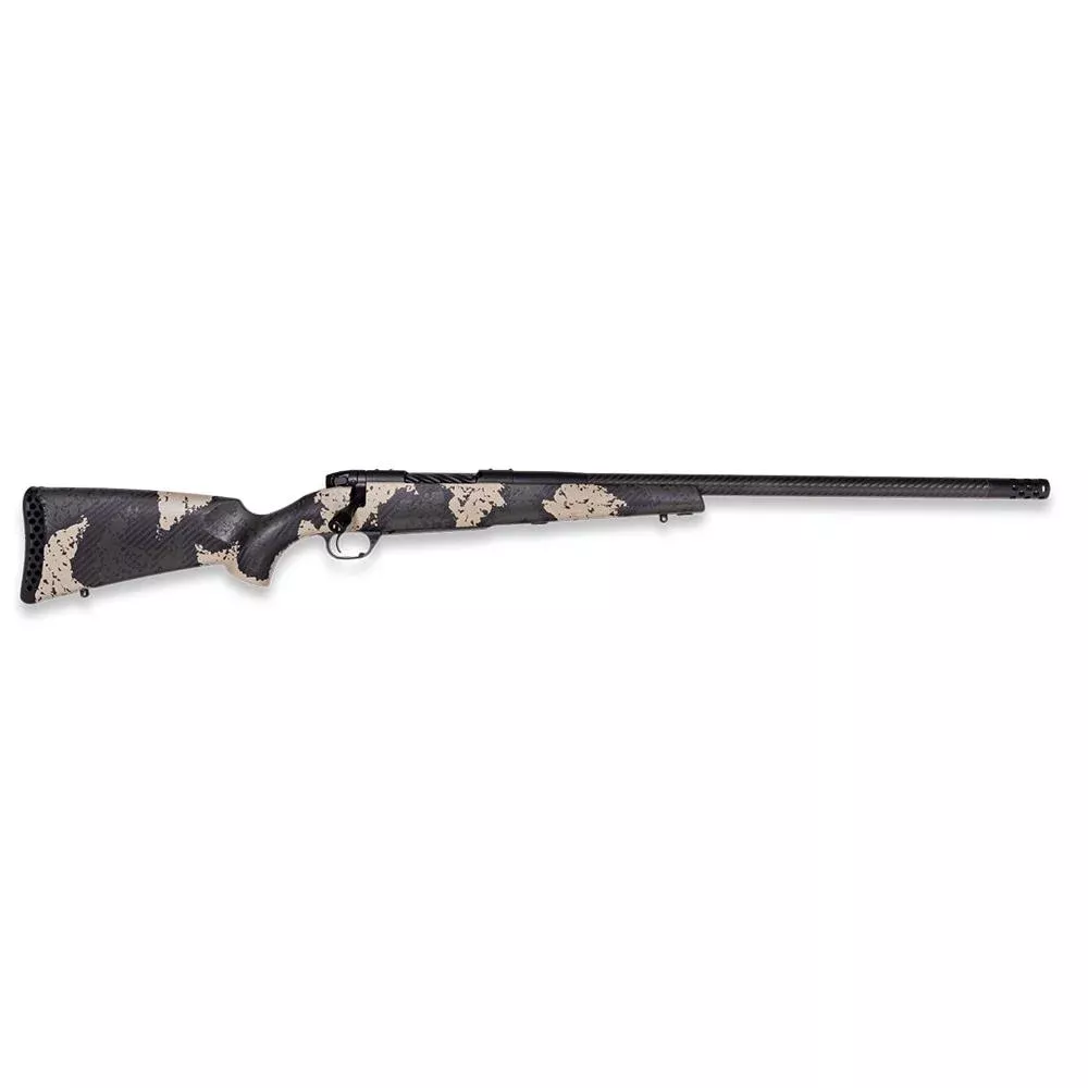 Weatherby Mark V Backcountry Guide Rifle 7mm PRC 3rd Magazine 22″ 5/8×24 Threaded Barrel Black