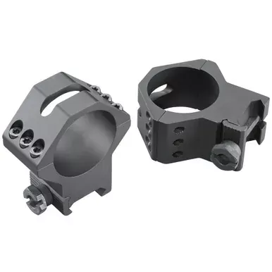 Weaver 6 Hole Tactical | 34mm High Rings | Fits Picatinny | Matte Finish | Black | 99684