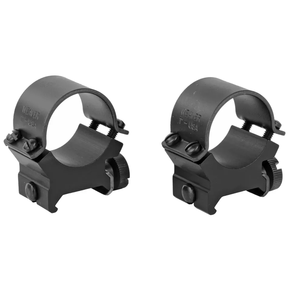 Weaver Sure Grip 1" High Matte Rings