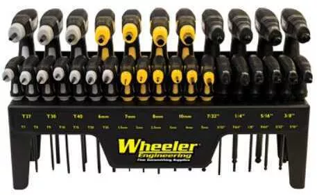 Wheeler P-Handle | Tool | 30pc Driver Set | SAE/Metric/Torx | Black/Yellow/Grey Finishes | 1081957