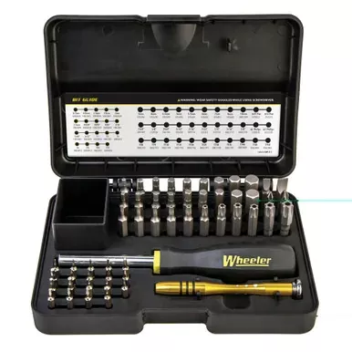 Wheeler Screwdriver Set | Tool | 55pc Set | Matric | SAE | Torx | Hard Case Included | 1081958