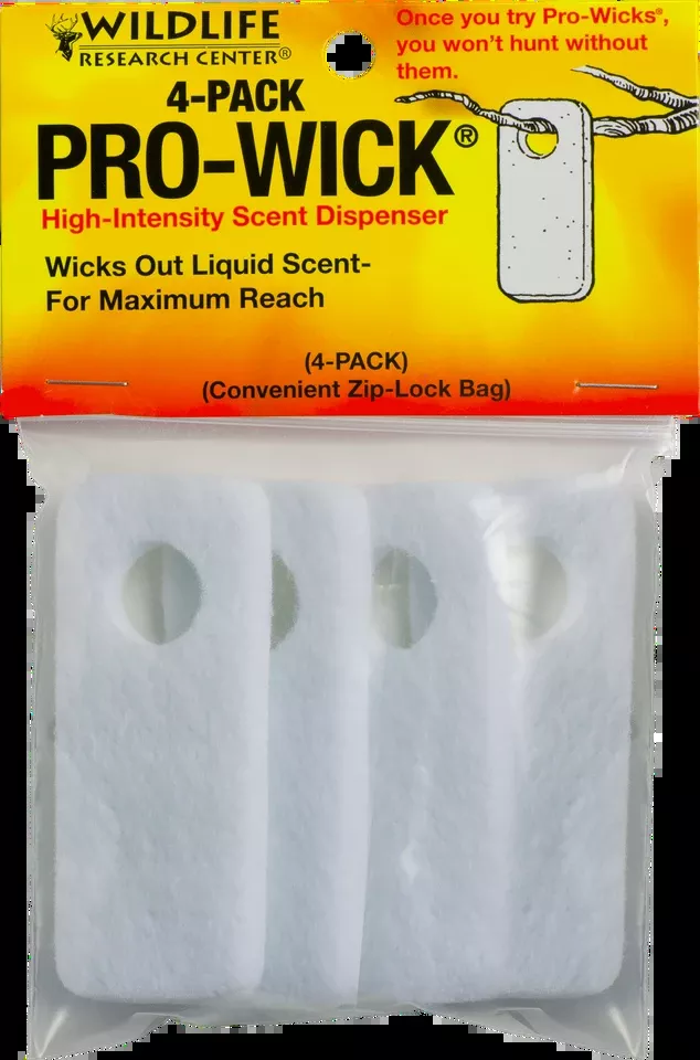 Wildlife Research Pro-Wick Felt Pack - 4 Count
