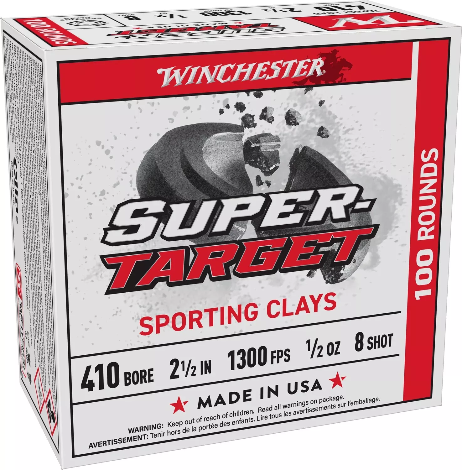 WIN TRGTS418410BORE 2-1/2″1/2OZ8 25/10