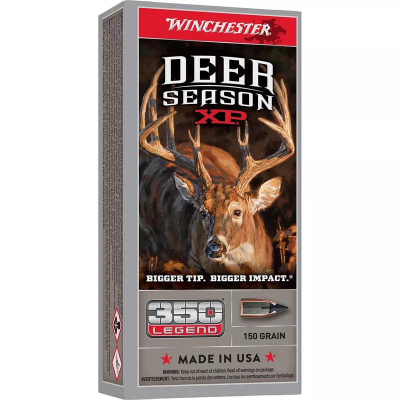 WINCHESTER – Deer Season XP 350 Legend 150gr Polymer Tip 20/Box Quantity Discount PriceAdd To Favorite