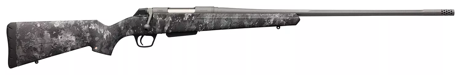 Winchester Guns 535776212 XPR Extreme Hunter 243 Win 3+1 Cap 22″ MB Tungsten Gray Cerakote Rec TrueTimber Midnight Stock Right Hand with MOA Trigger System (Full Size) No Sights