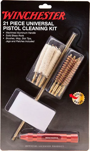 WINCHESTER UNIVERSAL PISTOL – 21PC CLEANING KIT
