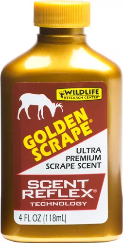 WRC DEER LURE GOLDEN SCRAPE – 4FL OZ BOTTLE